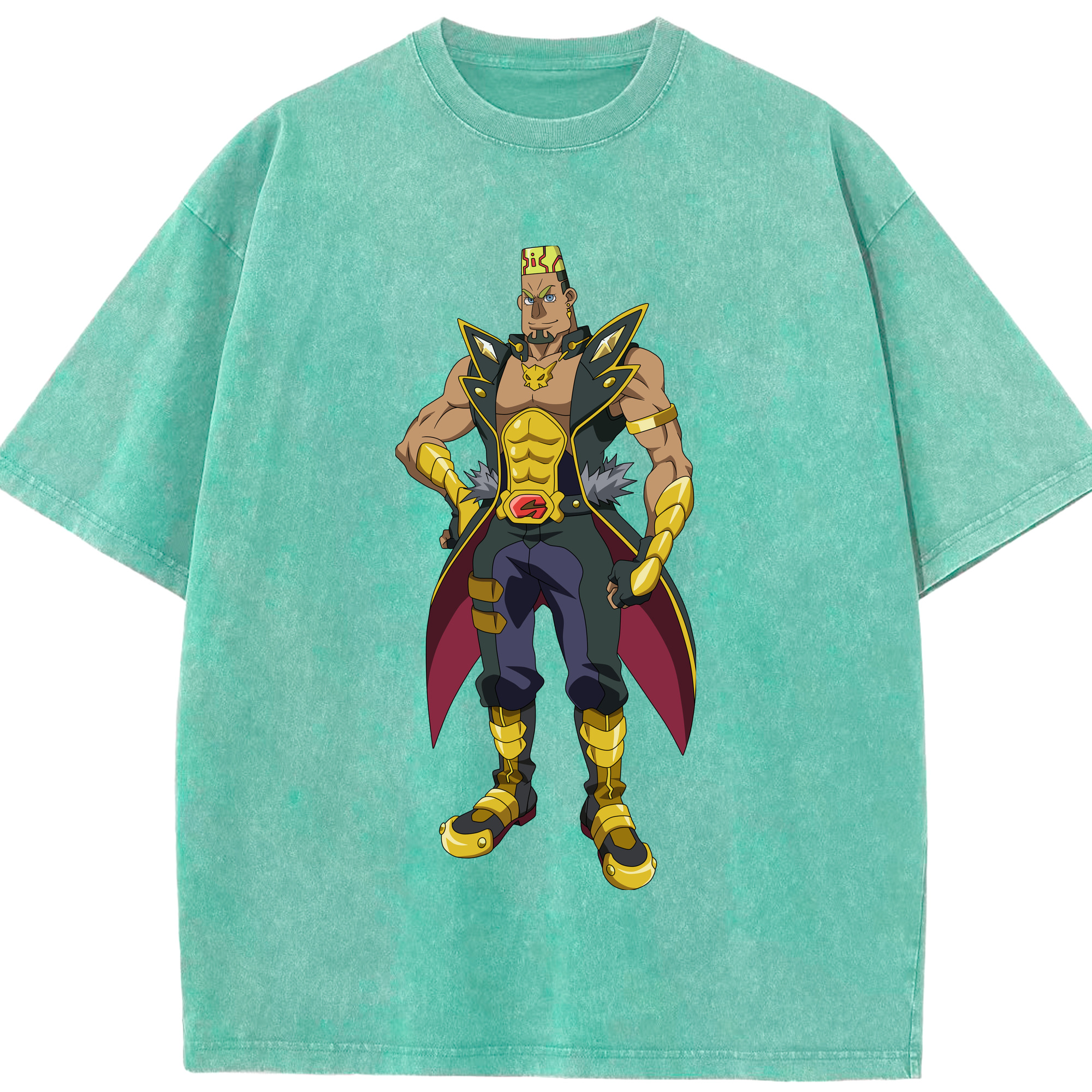 （画像用） 遊☆戯☆王 Yu-Gi-Oh! 綿100% ヴィンテージ風 半袖Tシャツ（フロントプリント）